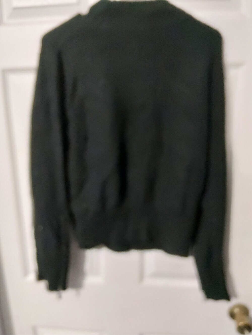 Express Black Ribbed Turtleneck Sweater - Picture 2 of 4
